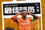 【直播吧】中超第二轮最佳球员：克雷桑毫无悬念当选，评分9.9！