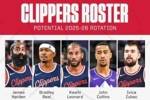 🗳️ESPN晒快船阵容图发问：他们新赛季在西部能走多远？