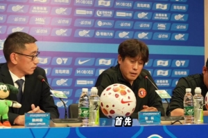 辽宁铁人客场5-0击败浙江，赛后铁人主教练徐正源出席新闻发布会
