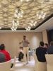 字母哥中国行，吃饭的时候还来了段演讲